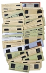 125+ of Moe Howard's Photo Slides, Labeled Lake Tahoe, ''Party at House 60's'', Etc. -- Plus 2 Kodachrome Super 8 Film Reels With Run-Time Approx. 7 Minutes, Clip of Film Online at NateDSanders.com